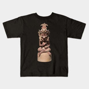 Human Monkey Maya Figurine Kids T-Shirt